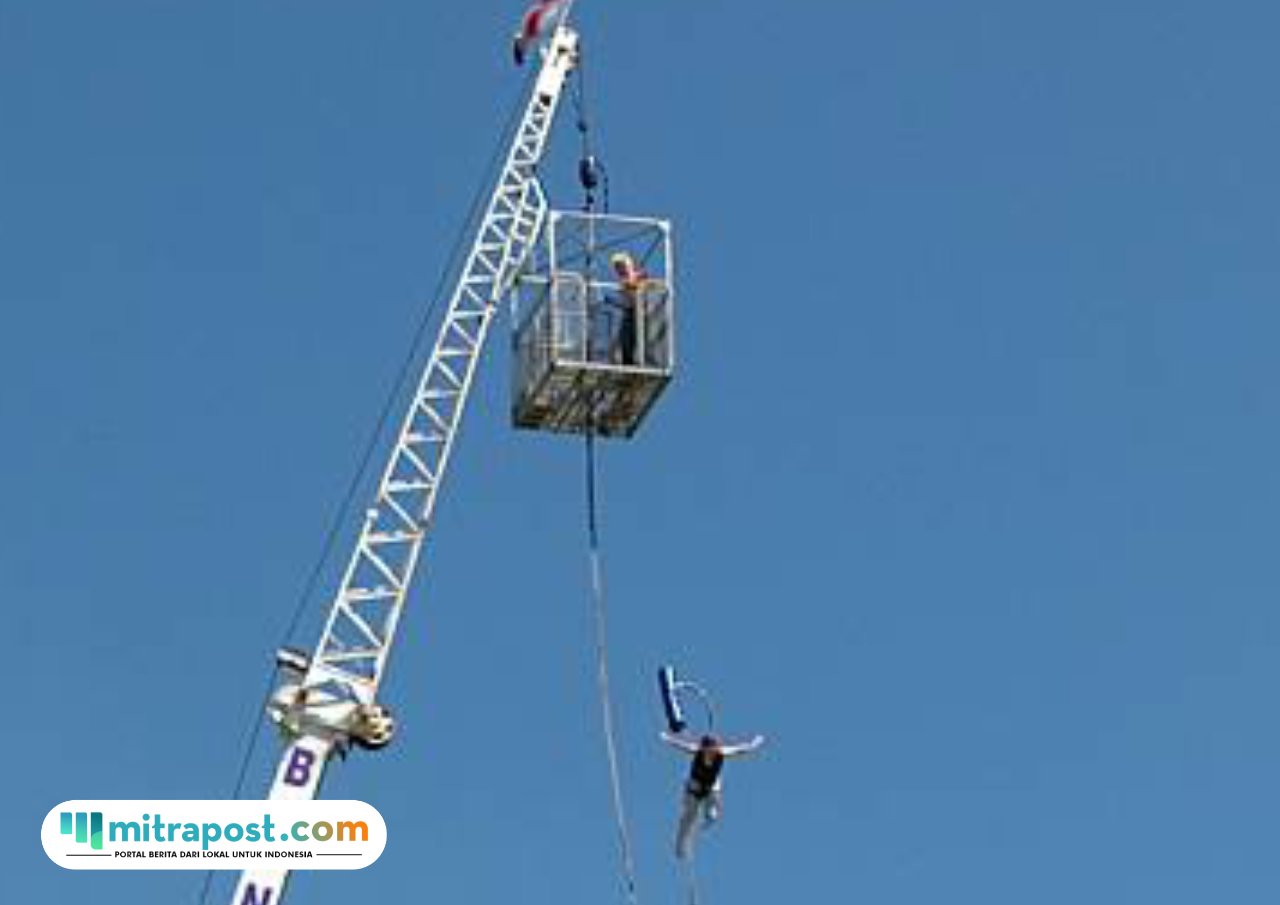 Ilustrasi jatuh dari crane/istock