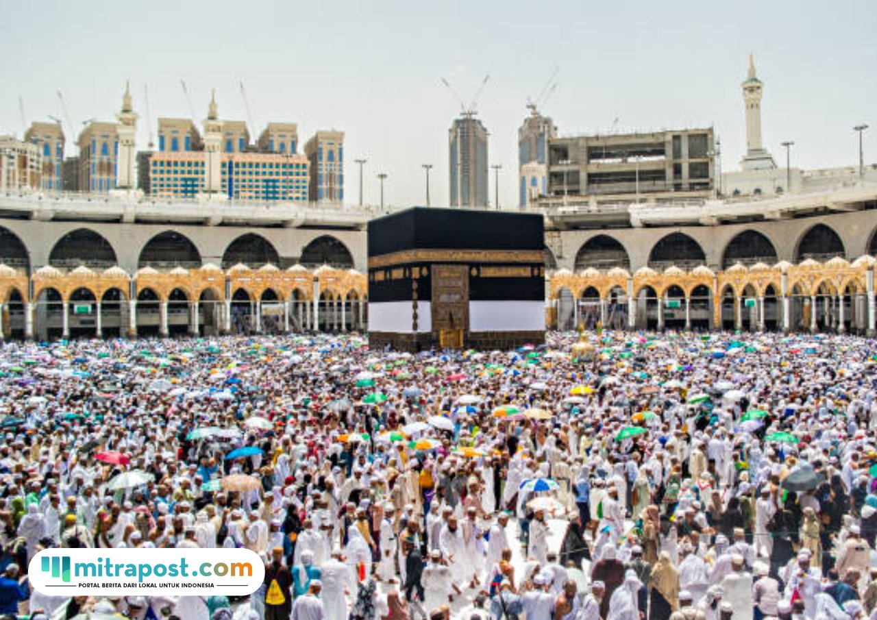 Ilustrasi jemaah haji/istock