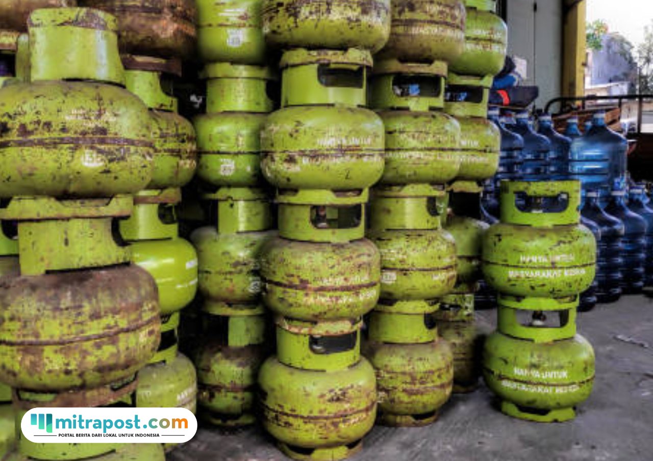 Ilustrasi pangkalan LPG / istock