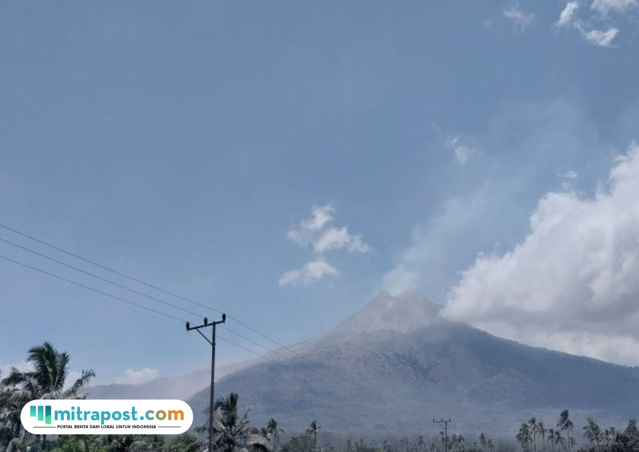Gunung Lewotobi Laki-laki Erupsi Lagi