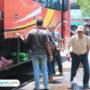 Ilustrasi bus mudik gratis (Mitrapost.com/ Kafi)