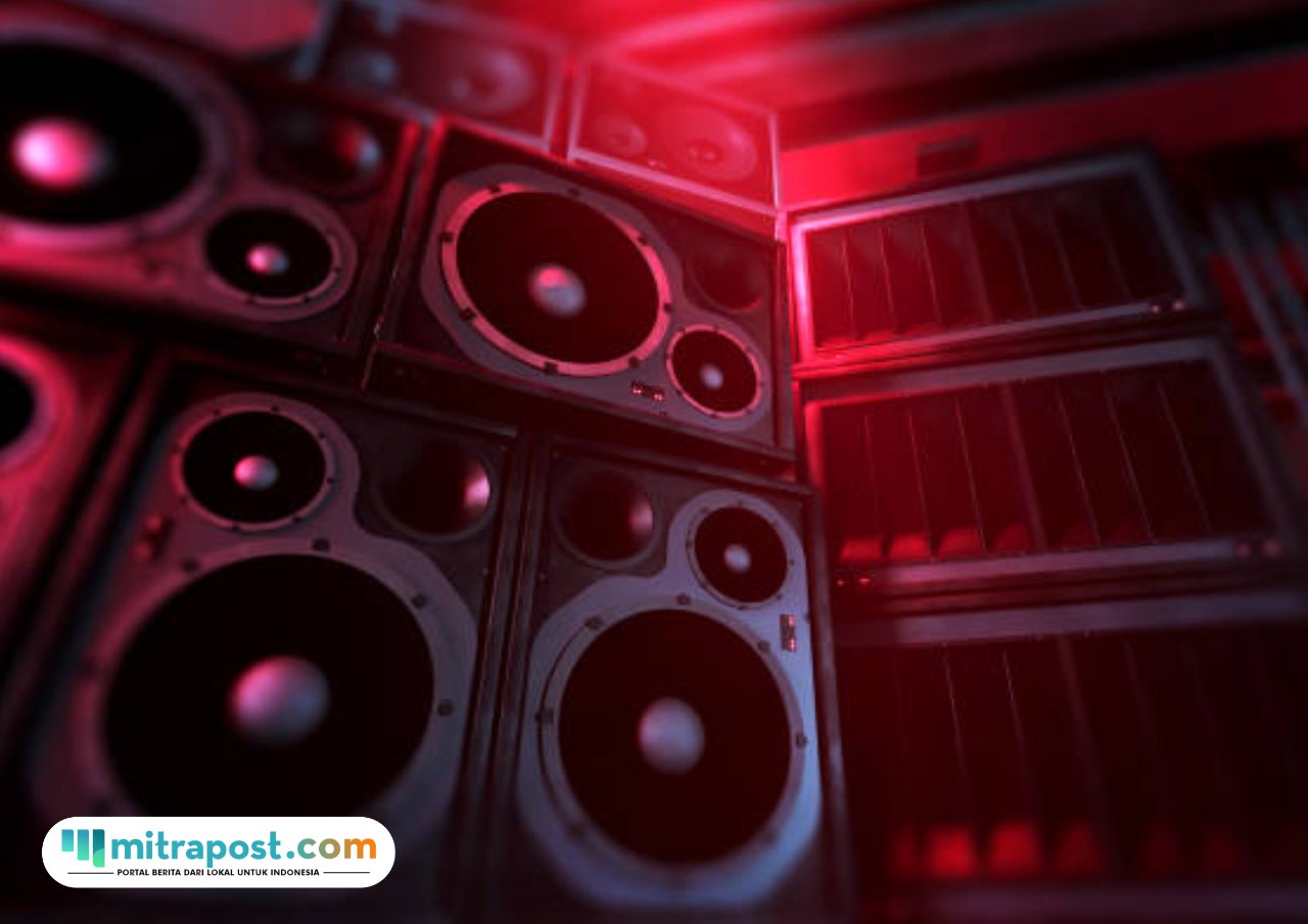 Ilustrasi sound horeg/istock