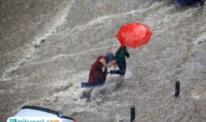 Ilustrasi banjir rob/istock