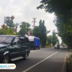 Foto : Arus lalu lintas di Kabupaten Pati, belum lama ini. (Sumber. Mitrapost.com/ Ilham) 