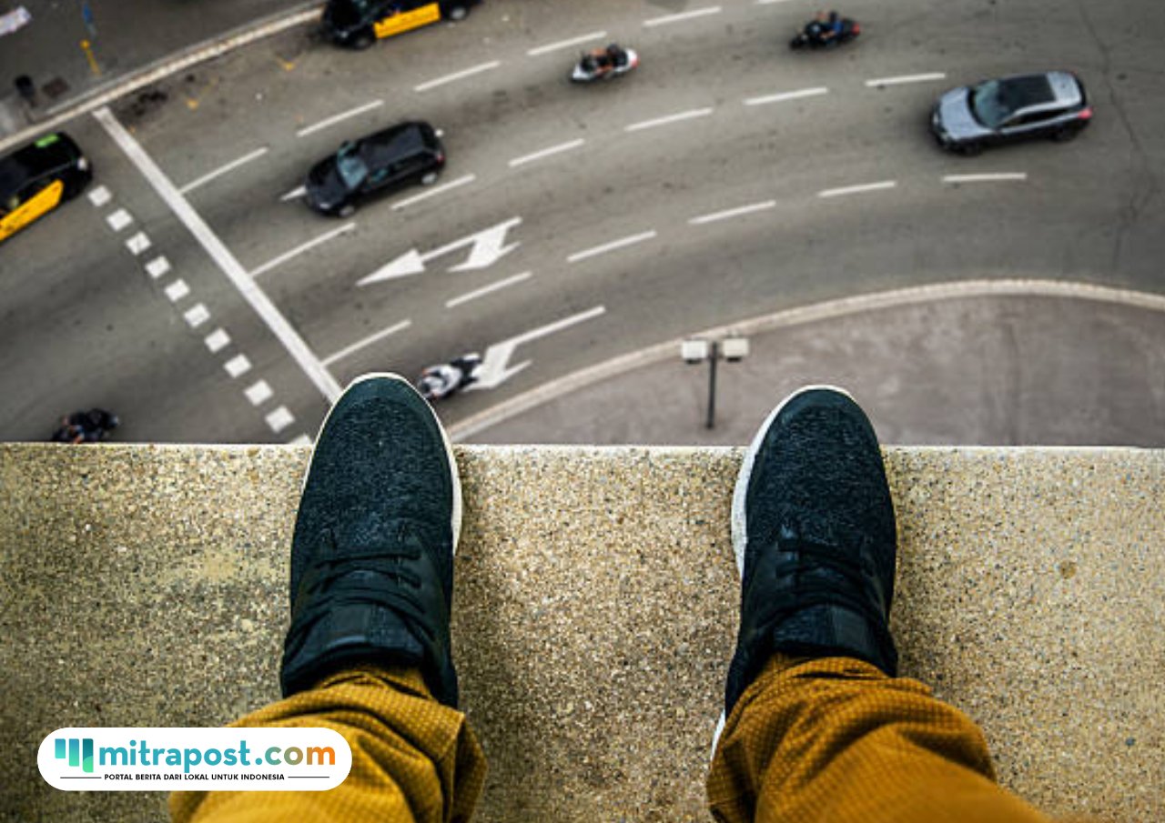 Ilustrasi percobaan bunuh diri/istock