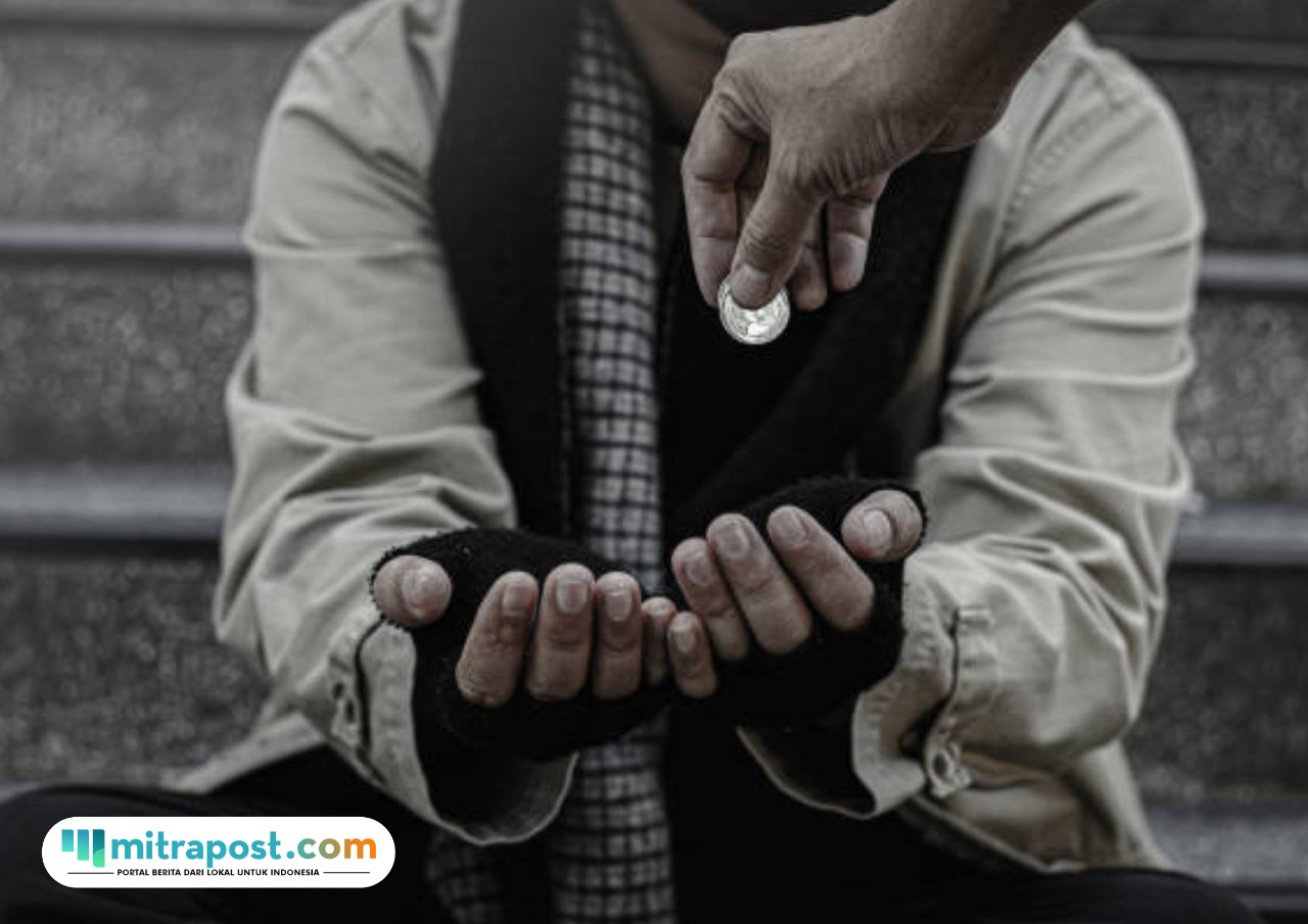 Ilustrasi pengemis/istock