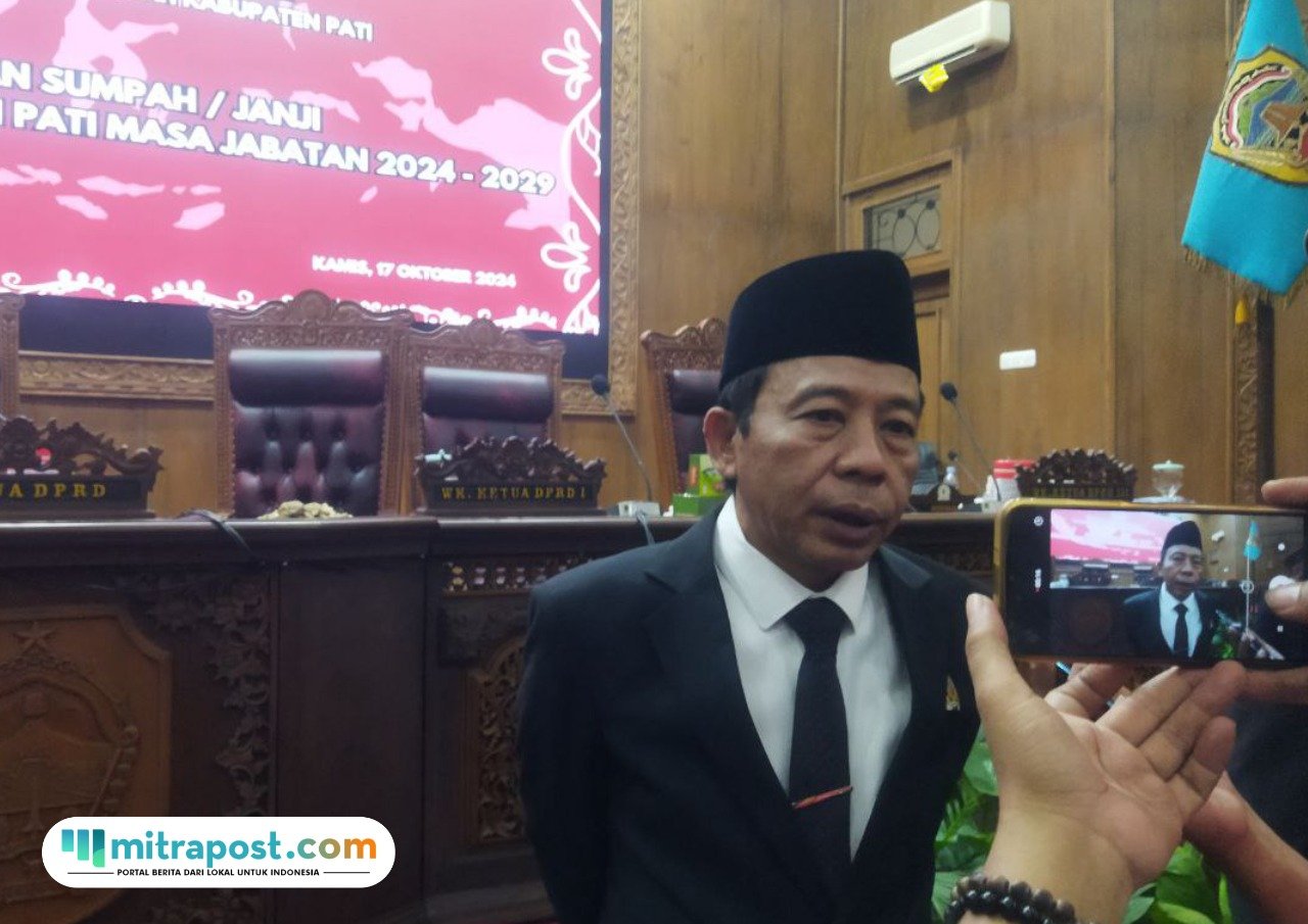 Foto : Wakil Ketua II DPRD Kabupaten Pati, Bambang Susilo. (Sumber. Mitrapost.com/ Ilham)