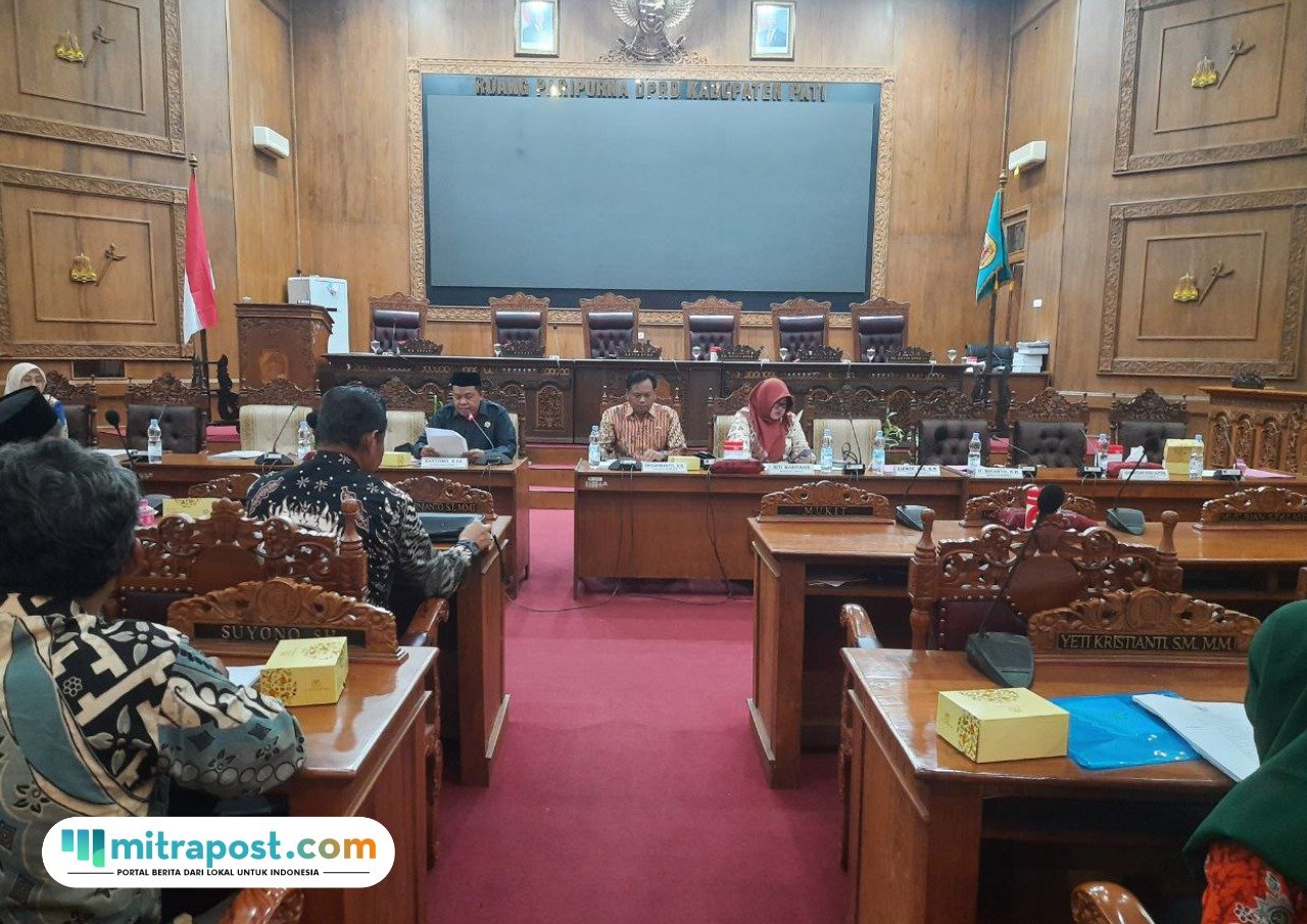 Foto: suasana kegiatan Public Hearing yang dilakukan Komisi A DPRD Kabupaten Pati (Mitrapost.com/ Kafi)