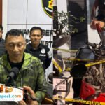 Foto: Kasat Reskrim Polresta Pati, AKP Heri Dwi Utomo saat diwawancara oleh awak media (Mitrapost.com/ Polresta Pati)