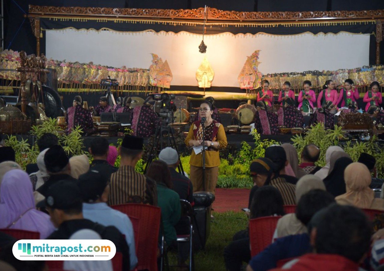 Gelar Budaya Apitan Sabtu (10/5/2025) malam di lapangan Gedawang (Sumber: istimewa)