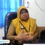 Foto : Pengelolaan Ekosistem Laut dan Perikanan DKP Kabupaten Pati, Triana Shinta Dewi ditemui di kantor. (Sumber. Mitrapost.com/ Ilham)
