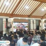Foto : Kegiatan kontak bisnis bagi koperasi desa/kelurahan merah putih di Pendopo Kabupaten Pati, Selasa (24/06/2025) siang. (Sumber. Mitrapost.com/ Ilham)