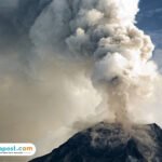 Ilustrasi gunung meletus/istock
