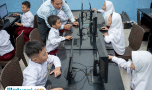 Foto: potret ilustrasi simulasi ANBK (sumber: istock)