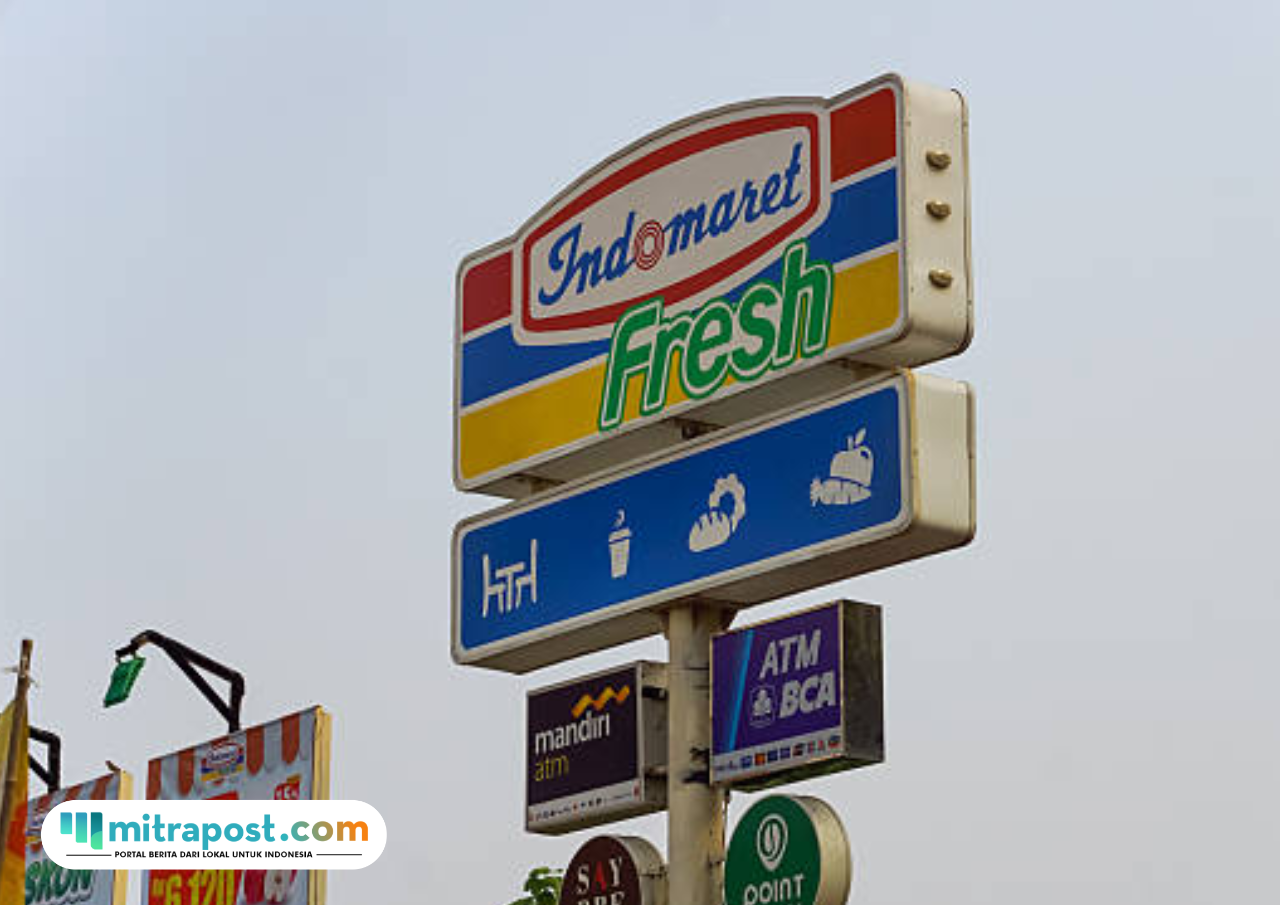 Foto: plang Indomaret (sumber: istock)
