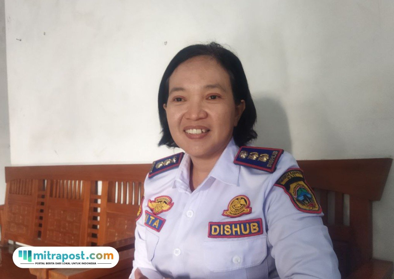 Foto : Kepala Bidang Pengendalian dan Operasional (Dalops) Dinas Perhubungan Kabupaten Pati, Nita Agustiningtyas. (Sumber. Mitrapost.com/ Ilham)