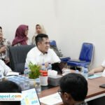 Foto : Kunjungan Dirjen Cipta Karya Kementerian Pekerjaan Umum di ruang rapat Bupati Pati Sudewo, Selasa (01/07/2025) siang. (Dok. Humas Pemkab Pati)