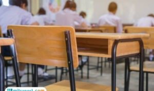 Ilustrasi bangku sekolah/istock