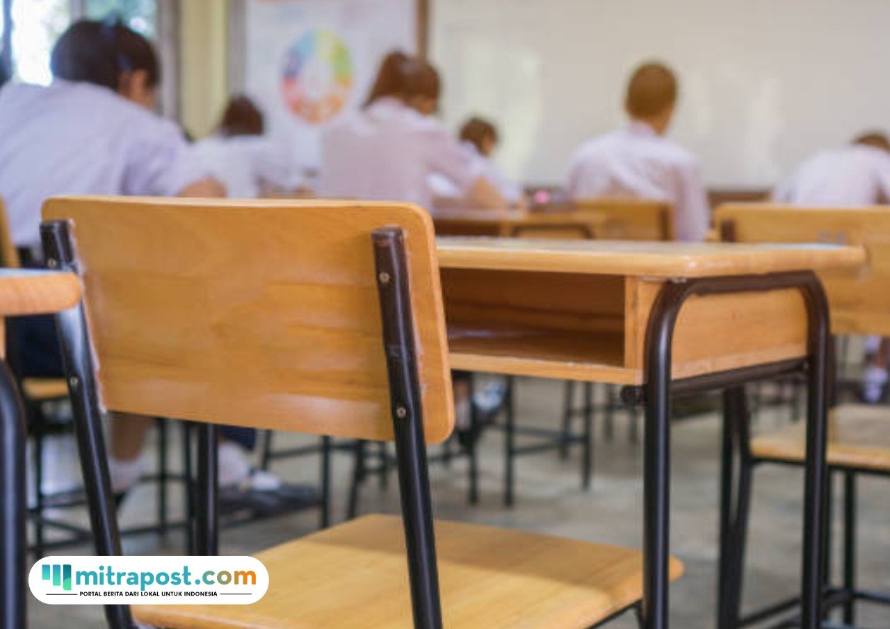 Ilustrasi bangku sekolah/istock