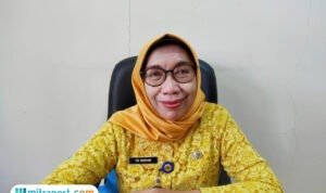 Foto: Kepala Bidang Pemberdayaan, Perlindungan, dan Jaminan Sosial (PPJS) Dinas Sosial, Pemberdayaan Perempuan dan Perlindungan Anak (Dinsos P3AKB) Kabupaten Pati, Tri Haryumi (Mitrapost.com / Kafi)