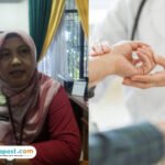 Foto : Kepala Bidang Kesehatan Masyarakat Dinkes Kabupaten Pati, Etty Irrianingrum (kiri) (Sumber. Mitrapost.com/ Ilham)
