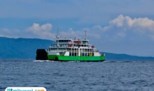 Ilustrasi kapal penyeberangan Selat Bali/istock