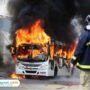 Ilustrasi bus terbakar/istock