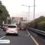 Bocah jatuh dari bus Mabes AD/ tangkap layar