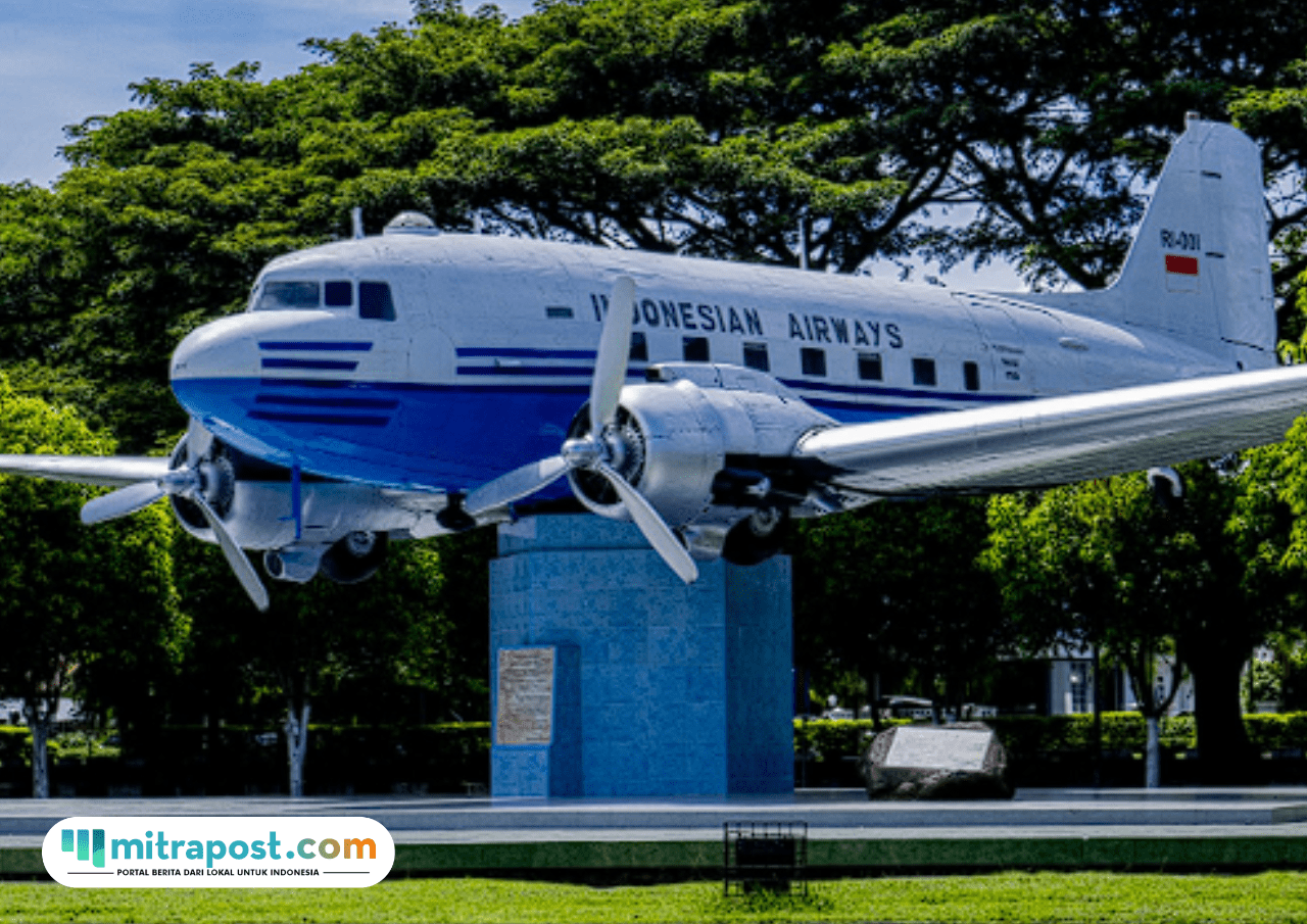 Foto: Pesawat Pertama RI-001 (sumber: Instagram)