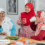 Foto: ilustrasi ibu-ibu melakukan arisan (sumber: istock)