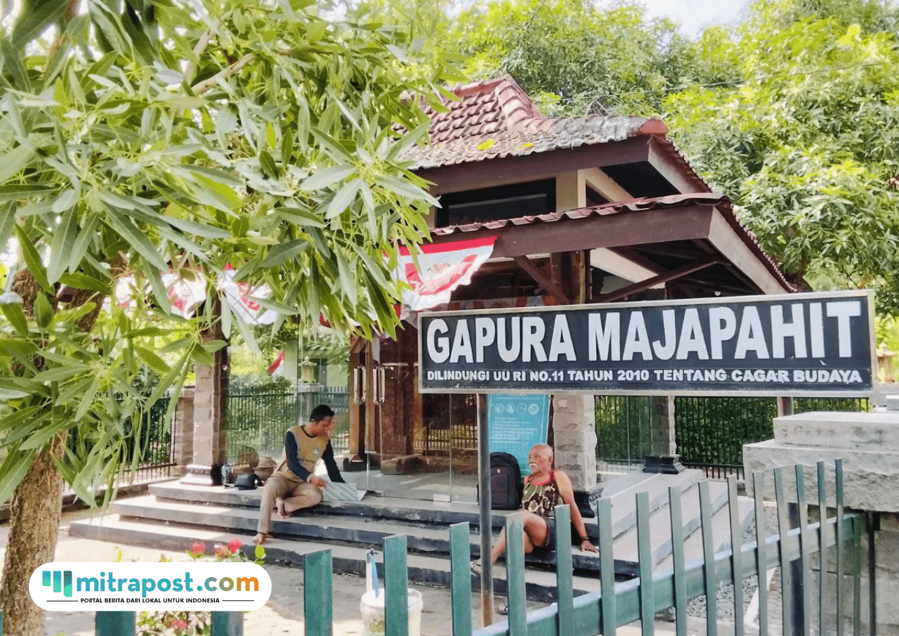 Foto : Situs Gerbang Majapahit di Desa Muktiharjo Kecamatan Margorejo Kabupaten Pati, Kamis (21/08/2025) siang. (Sumber. Mitrapost.com/ Ilham)