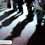 Ilustrasi polisi pengamanan demo/istock