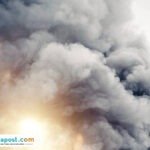 Ilustrasi asap kebakaran/istock