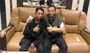 Foto: Ahmad Husein Hafidz saat bertemu dengan Bupati Pati Sudewo (Mitrapost.com/ dok pribadi)