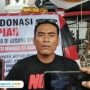 Foto : Koordinator lapangan Masyarakat Pati Bersatu, Supriyono. (Sumber. Mitrapost.com/ Ilham)