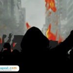 Ilustrasi demo anarkis/istock