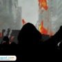 Ilustrasi demo anarkis/istock