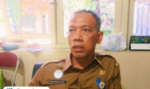 Foto: Kepala Bidang (Kabid) Bina Marga DPUPR Kabupaten Pati, Hasto Utomo saat ditemui di kantornya (Mitrapost.com/ Kafi)
