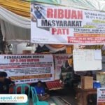 Foto: Posko Masyarakat Pati Bersatu (Mitrapost.com/ Kafi)