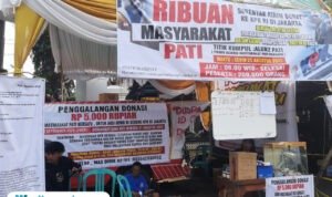 Foto: Posko Masyarakat Pati Bersatu (Mitrapost.com/ Kafi)