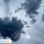 Ilustrasi penampakan benda asing di langit/istock