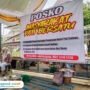 Foto : Situasi posko Masyarakat Pati Bersatu di depan DPRD Kabupaten Pati, Selasa (19/08/2025) siang. (Sumber. Mitrapost.com/ Ilham)