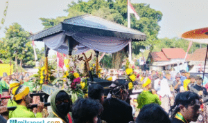 Kirab Boyongan Lima Tahun Sekali di Pati Berlangsung Meriah