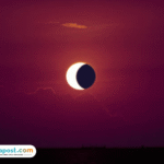 Foto: ilustrasi Gerhana Matahari Parsial (sumber: istock)
