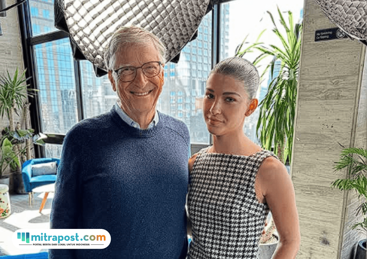 Foto: Bill Gates bersama sang anak, Phoebe Gates (sumber: Instagram)