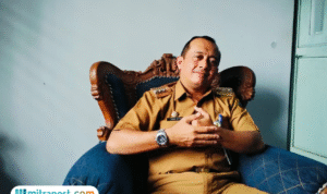 Foto : Pelaksanaan Tugas Dishub Kabupaten Pati, Tony Romas Indriarsa. (Sumber. Mitrapost.com/ Ilham)