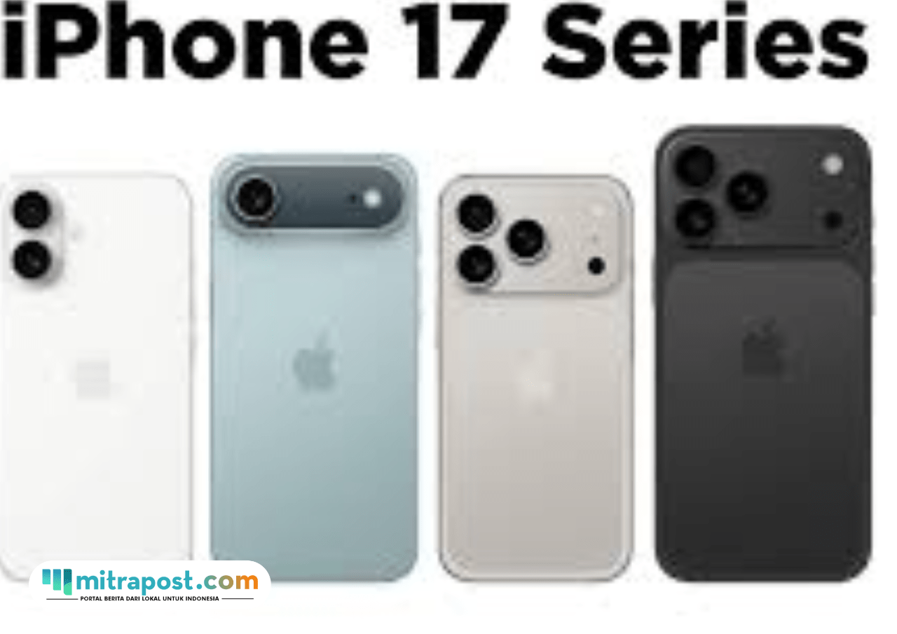 Foto: seri iPhone 17 (sumber: iFixied)