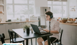 Foto: ilustrasi WFH (sumber: istock)
