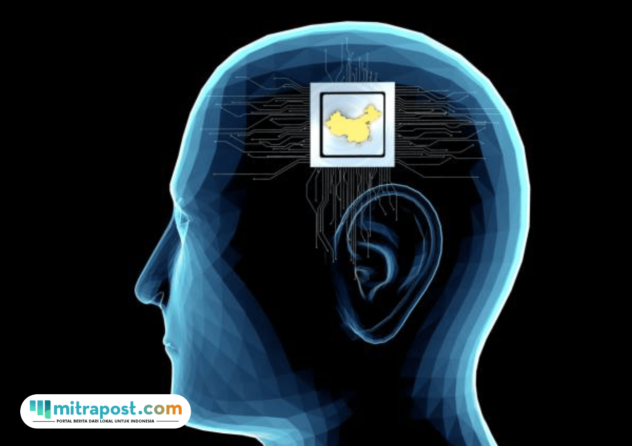 Foto: Ilustrasi penanaman chip ke otak manusia (sumber: istock)