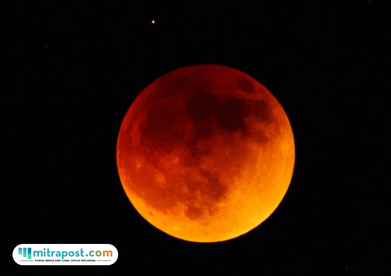 Foto: Ilustrasi Fenomena Gerhana Bulan Total (sumber: istock)